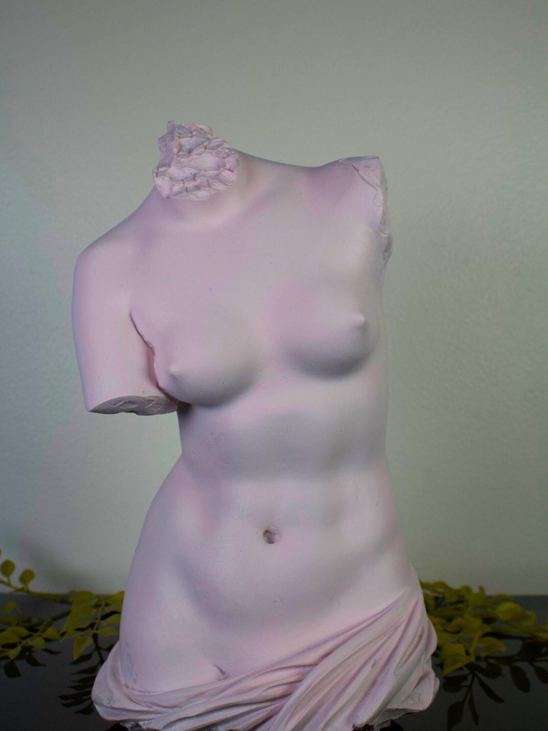 Bonded Marble Aphrodite Melos Venus torso statue bust sculpture