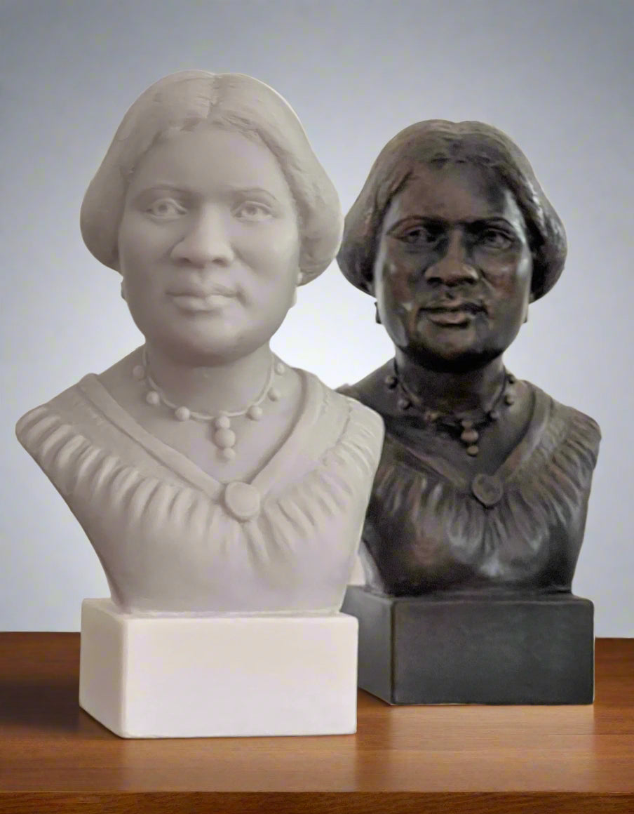 Bonded Marble bust of Madam CJ Walker is part of the SculptHER Collection