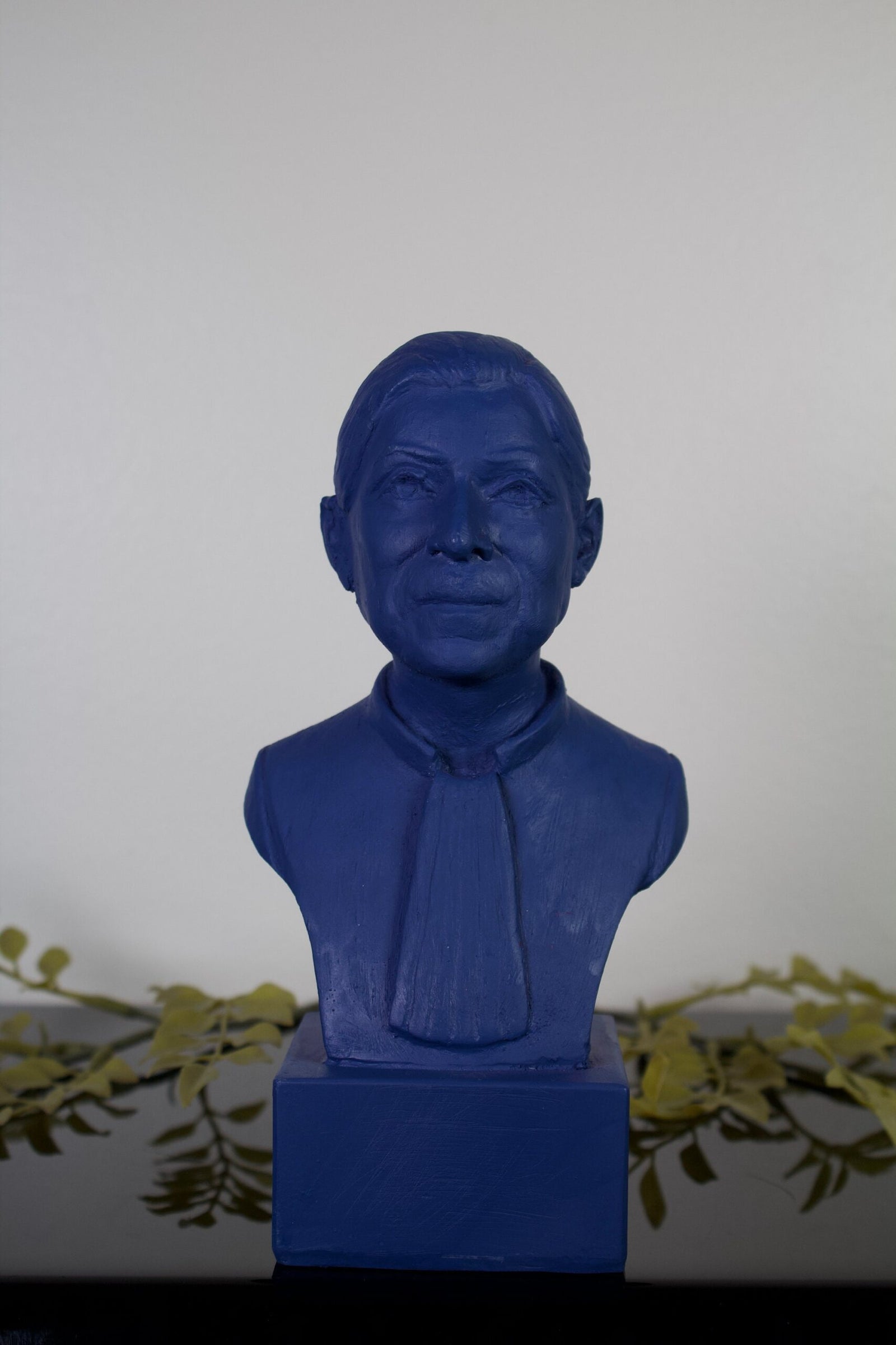 Bonded Marble bust of Ruth Bader Ginsburg and part of the SculptHER Collection 